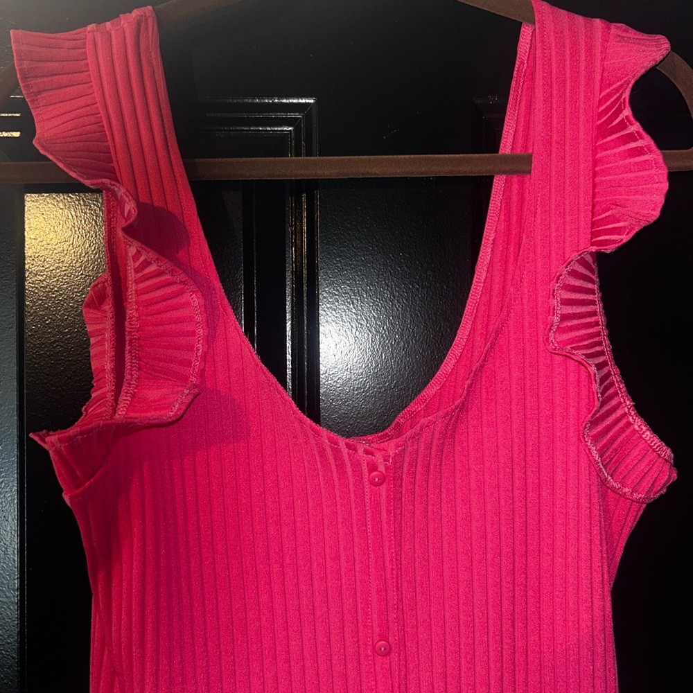 Zara Ribbed Dress-Medium - Picture 3 of 6